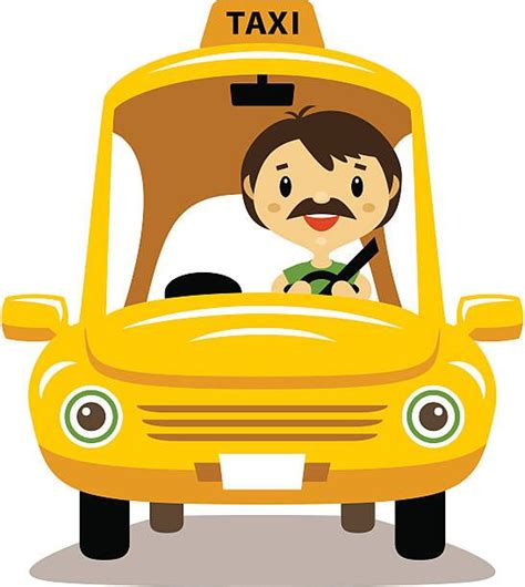 ผลการค้นหารูปภาพสำหรับ taxi driver clipart | Desenhos de profissões, Atividades de percepção ...