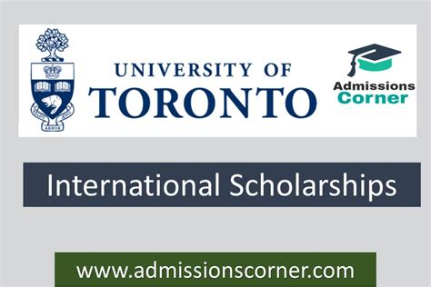 University of Toronto Scholarships for International Students