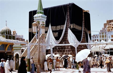 The Kaaba in 1954 Mecca, Kingdom of Saudi Arabia [1018x658] : HistoryPorn