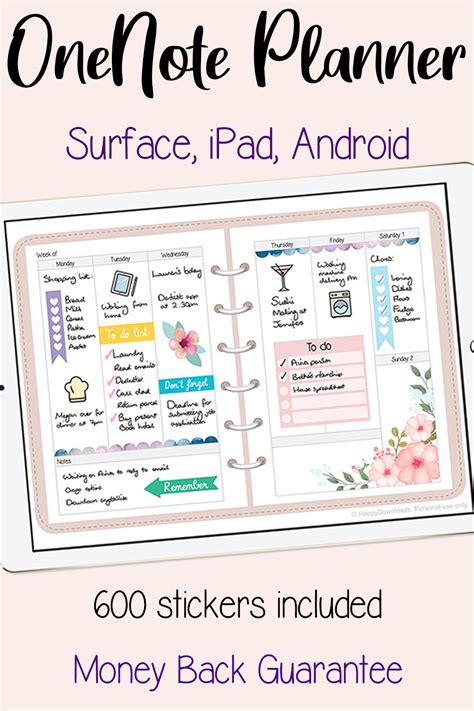 Category: OneNote Planners | Onenote template, One note microsoft, Planner