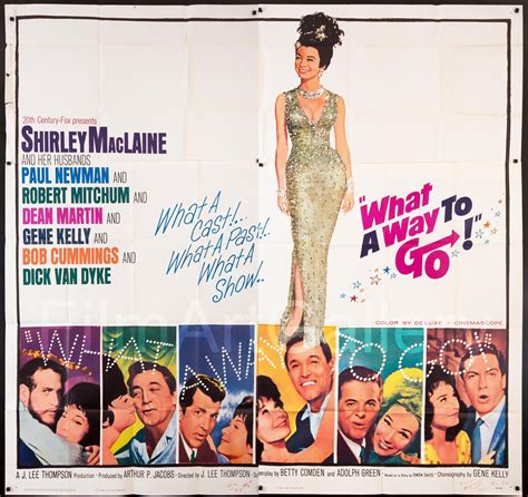 What a Way to Go Movie Poster | 6 Sheet (81x81) Original Vintage Movie Poster