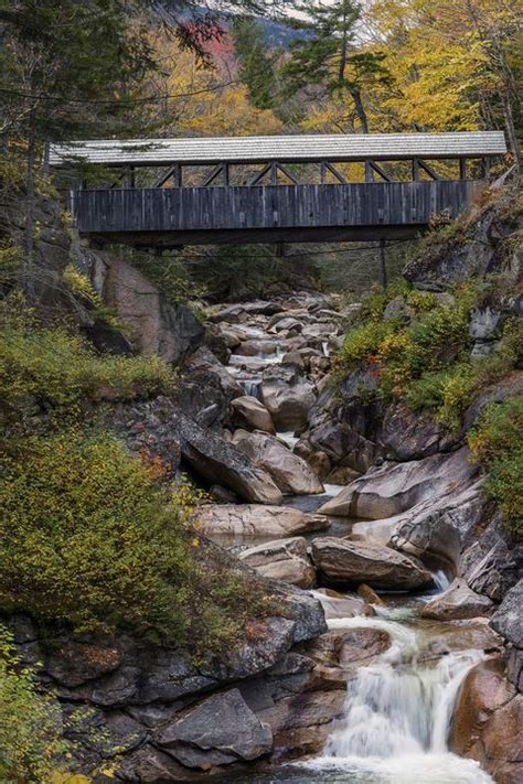 Pretty Autumn Covered Bridge Pictures - Beautiful Bridges