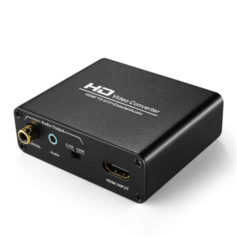 HDMI to DVI Converter with Audio Out - HDMI to DVI Video Audio Adapter ...