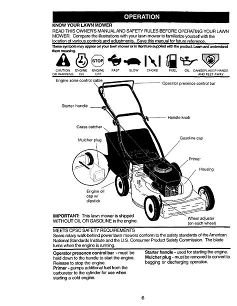 Craftsman 917388340 User Manual 22 ROTARY LAWN MOWER Manuals And Guides L0060056