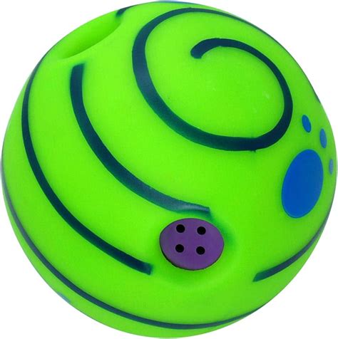 LOVIVER 6inch Giggle Ball Interactive Dog Toy with a Sound in the Ball, Interactive Toys That ...