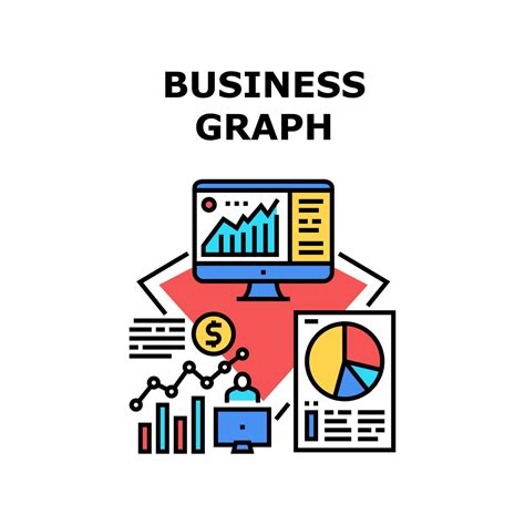 Business Graph Vector Concept Color Illustration 9985726 Vector Art at Vecteezy