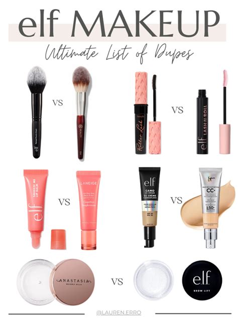 The Best elf Makeup Dupes That You Will Love | Lauren Erro