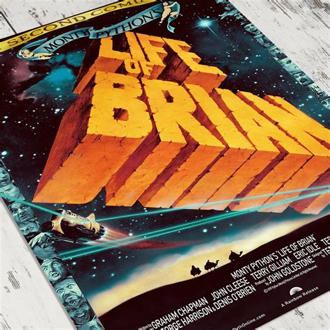 Monty Python Life of Brian Movie Poster Wall Art Print | Etsy