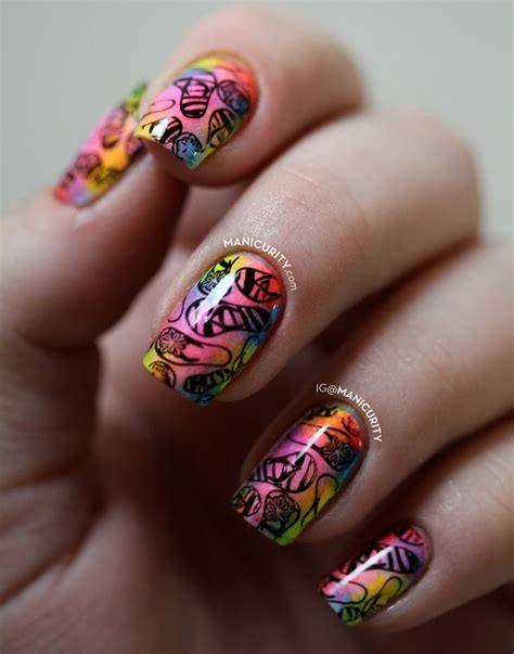 The Digit-al Dozen: Soft Tie Dye Neon Flip Flop Nail Art | Nail art, Flip flop nails, Gorgeous nails