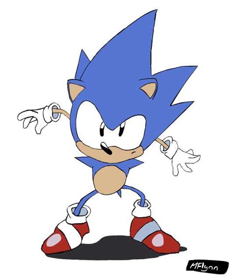 Sonic the Hedgehog (Sonic CD intro) by markflynn000 on DeviantArt