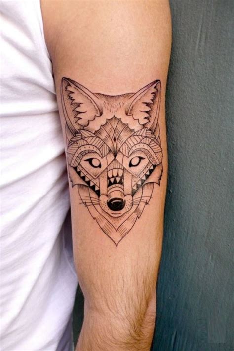 geometric-fox-tattoo - Yo Tattoo