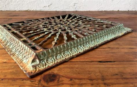 SOLD Antique Vent Cover Heater Grate Iron Floor Grate | Etsy