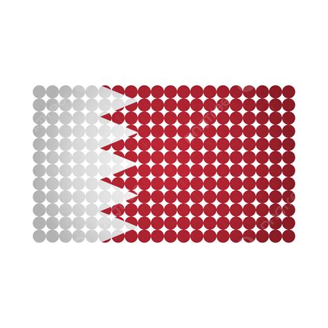 Bahrain Flag Vector, Bahrain, Flag, Bahrain Flag PNG and Vector with ...