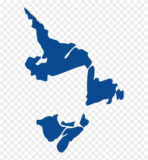 Map Of Atlantic Canada - Atlantic Canada, HD Png Download - 581x836(#3788927) - PngFind