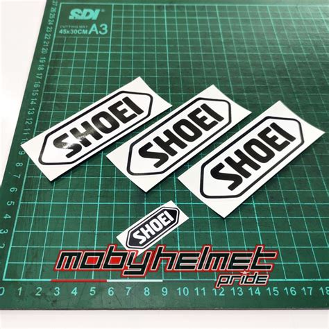 Jual Sticker Helm SHOEI/ Logo SHOEI - Paket Repaint TSR | Shopee Indonesia