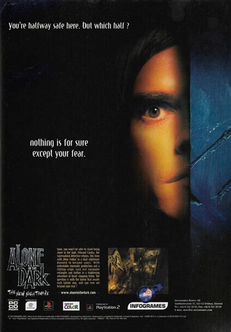 Alone in the Dark: The New Nightmare (2001) promotional art - MobyGames