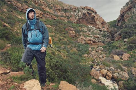 Mountain Trekking Man Royalty Free Stock Photography - Image: 34106537