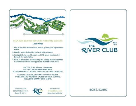 The Course - The River Club