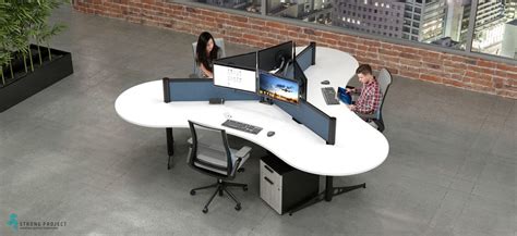 Make the most of your space with this open, collaborative workstation ...