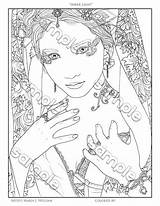 Shawl Coloring Pages sketch template