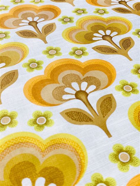 70's Retro wallpaper orange | Vintage Wallpapers - Online Shop