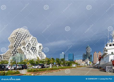 Kaohsiung City Landmark Taiwan Stock Image - Image of metropolitan ...