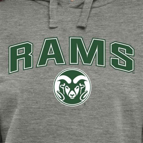 Colorado State Rams Women's Proud Mascot Pullover Hoodie - Ash - Fanatics.com