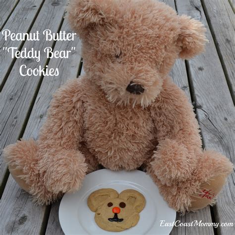 East Coast Mommy: Peanut Butter Teddy Bear Cookies