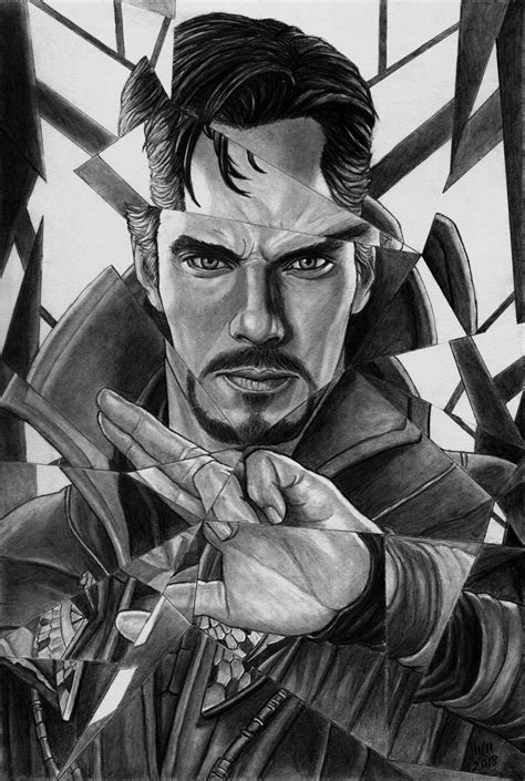 Doctor Strange inside the mirror dimension | Marvel comics art, Marvel drawings, Superhero art