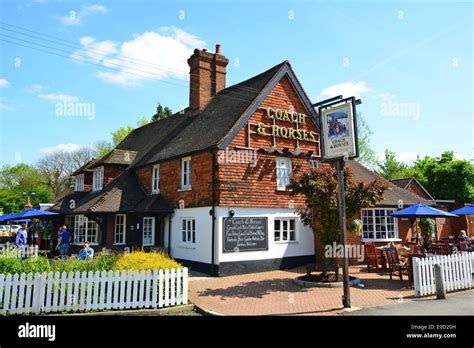 Coach & Horses pub, High Road, Ickenham, London Borough of Hillingdon, Greater London, England ...