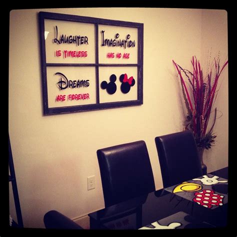 Love the wall decoration! | Disney room decor, Disney decor, Disney home