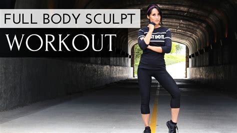 Full Body Sculpting Workout | Fat Burning Exercises - YouTube