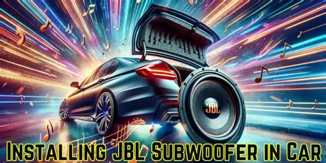 Installing JBL Subwoofer In Car (Secret Tips & Guide) 2024