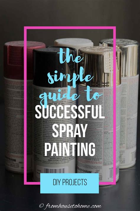 10 Spray Painting Tips And Tricks For Creating A Smooth Finish - From ...