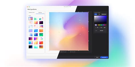 Mesh gradients | Figma Community