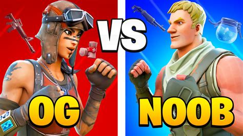 OG VS NOOB 🔴🔵 2842-4342-7137 من ابتكار kill - Fortnite