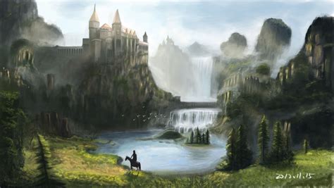 Fantasy scenes by sense983 on deviantART | Fantasy, Fantasy world, Scenes