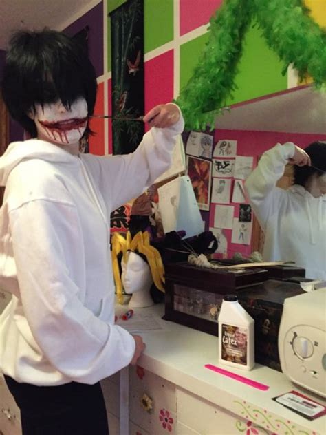 jeff the killer cosplay on Tumblr