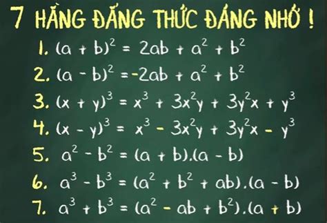 a3b3 và tất cả hằng đẳng thức đáng nhớ và dạng toán thường gặp