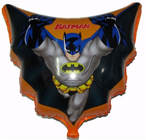 quality 10pcs/lot baby boys favorit batman shape balloons toys batman ...