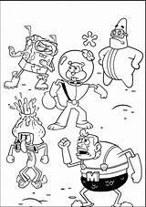 Super Hero From Bikini Bottom coloring Picture For Kids  Spongebob sketch template