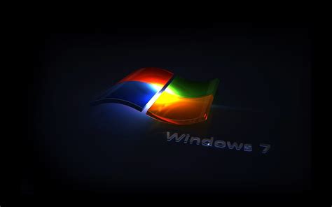 Windows 7, Microsoft Windows, Logo, Simple background HD Wallpapers / Desktop and Mobile Images ...