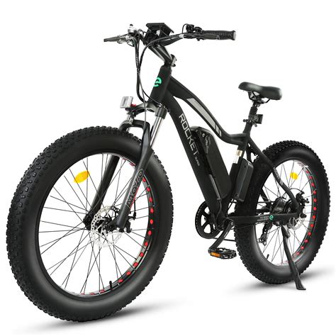 Ecotric 26-inch Wheel 500W 36V Electric Fat Tire Bicycle e-bike Beach ...