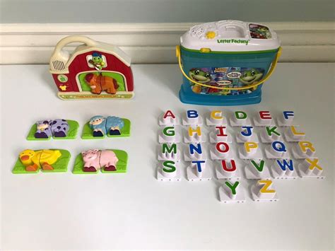 Leapfrog Fridge Farm Animal Magnetic Toy & Letter Factory Phonics ...