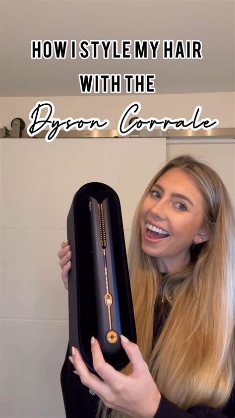 Dyson corrale hair tutorial | Front hair styles, Hair tutorial, Hair straightener