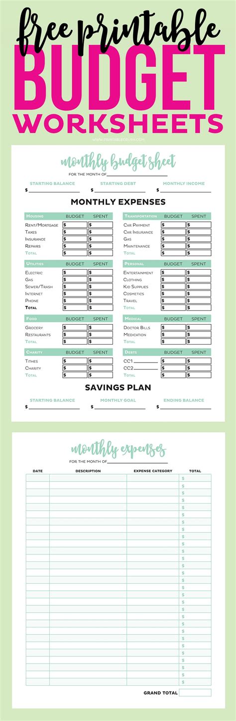 Simple budget spreadsheet - polewriting