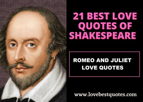 21 Best Romeo and Juliet Love Quotes | William Shakespeare Quotes