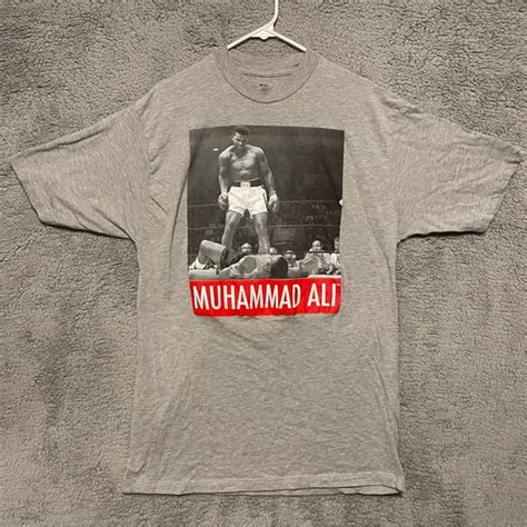 Shirts | Muhammad Ali Sonny Liston Knockout Xxl T Shirt Boxing Gloves ...