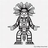 Hopi Kachina Doll Coloring Page Sketch sketch template
