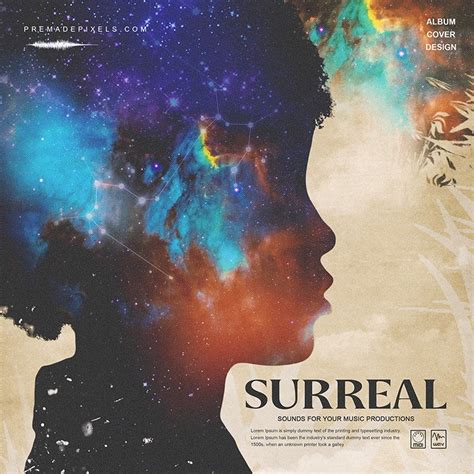 Surreal Album Cover - Photoshop PSD